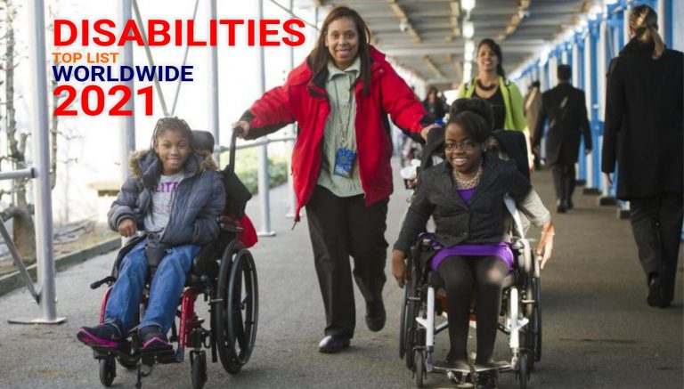 Disabilities top list worldwide 2021