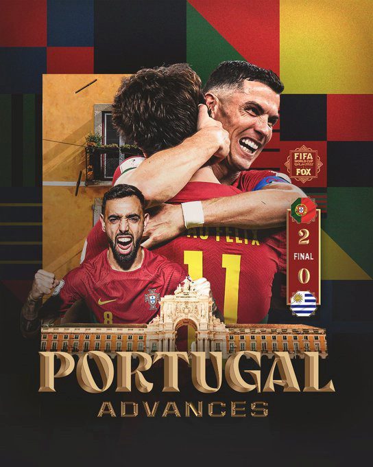 Fernandes Portugal Beat Uruguay in the FIFA World Cup 2022