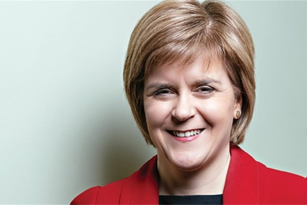 "First Minister of Scotland Sturgeon will step down"