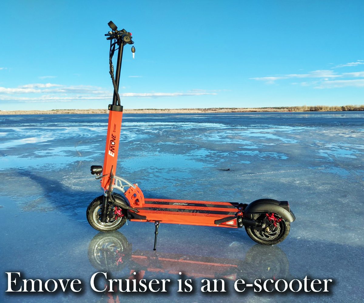 Emove Cruiser is an e-scooter