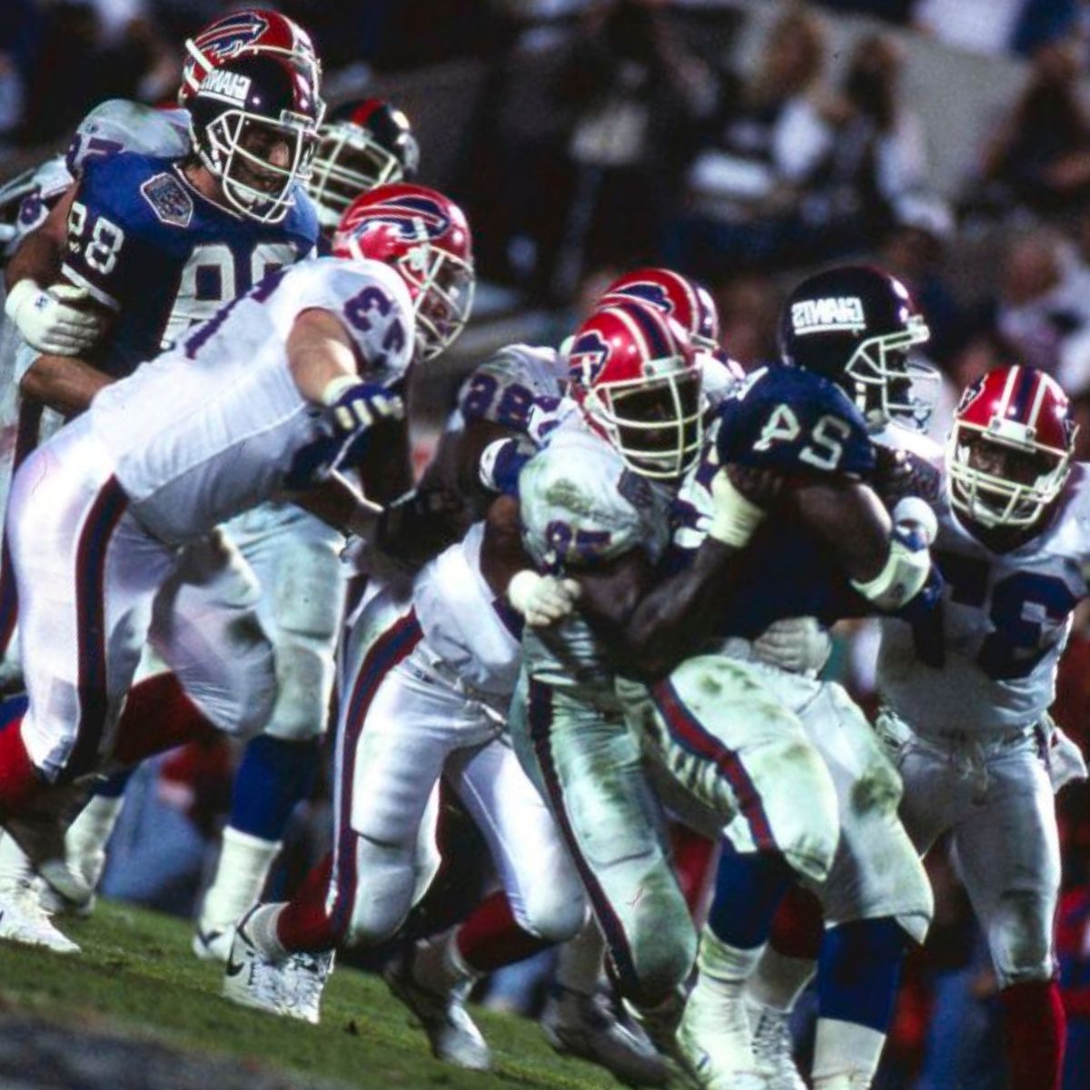 The Giants met the Bills in XXV (1991) Super Bowl