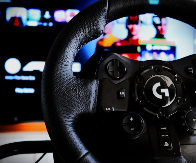 PS5 steering wheel
