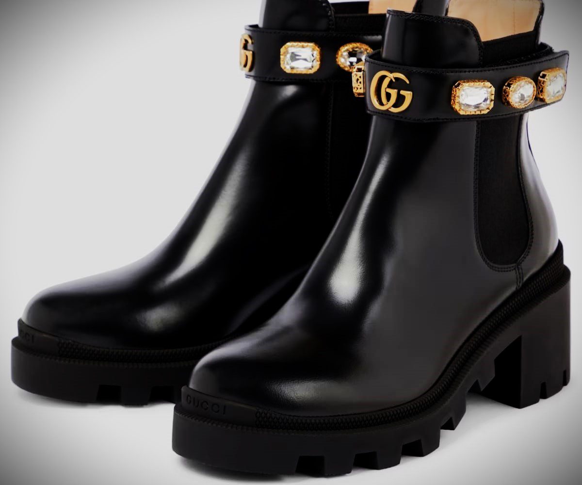 Gucci snake boots