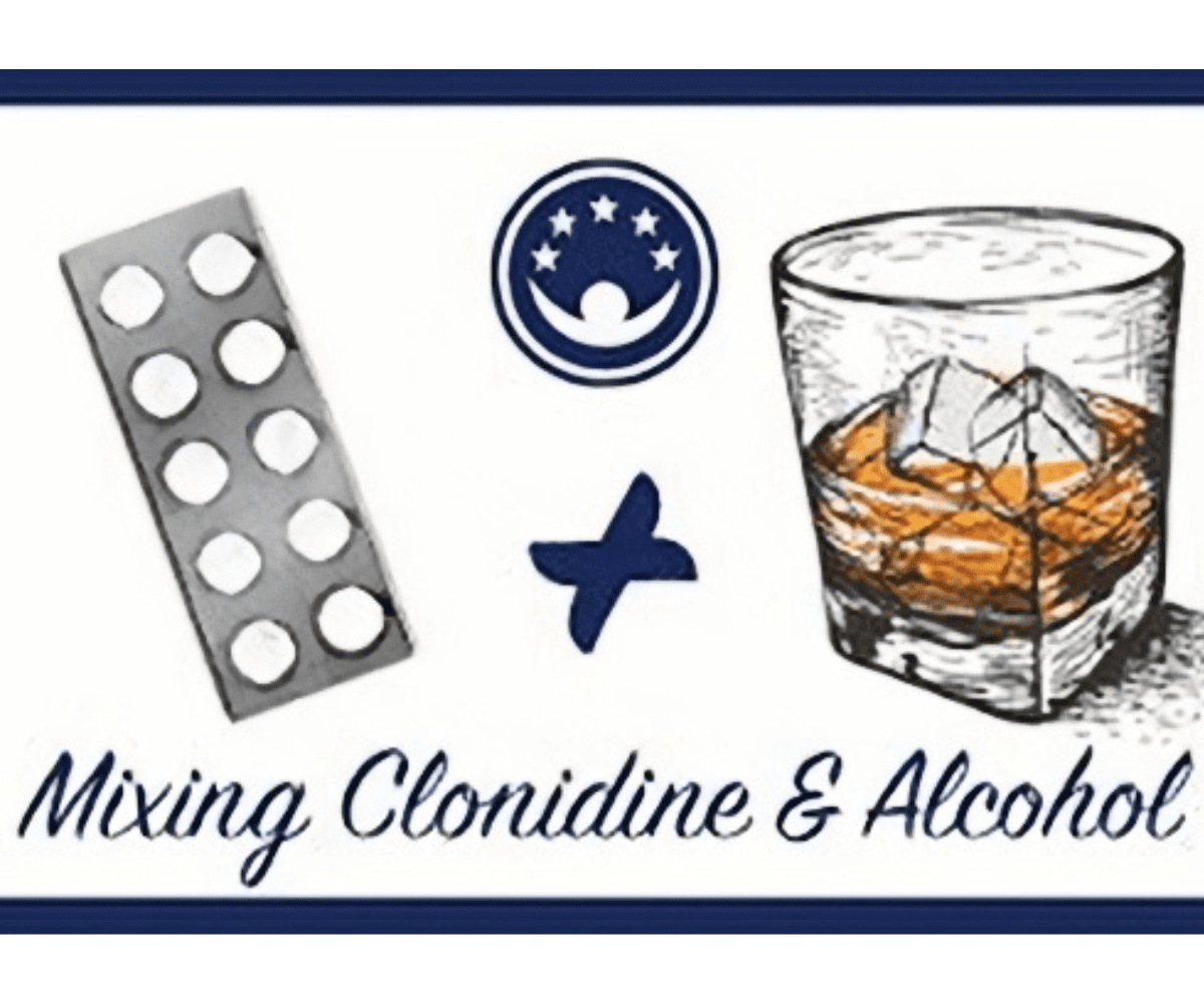clonidine and alcohol