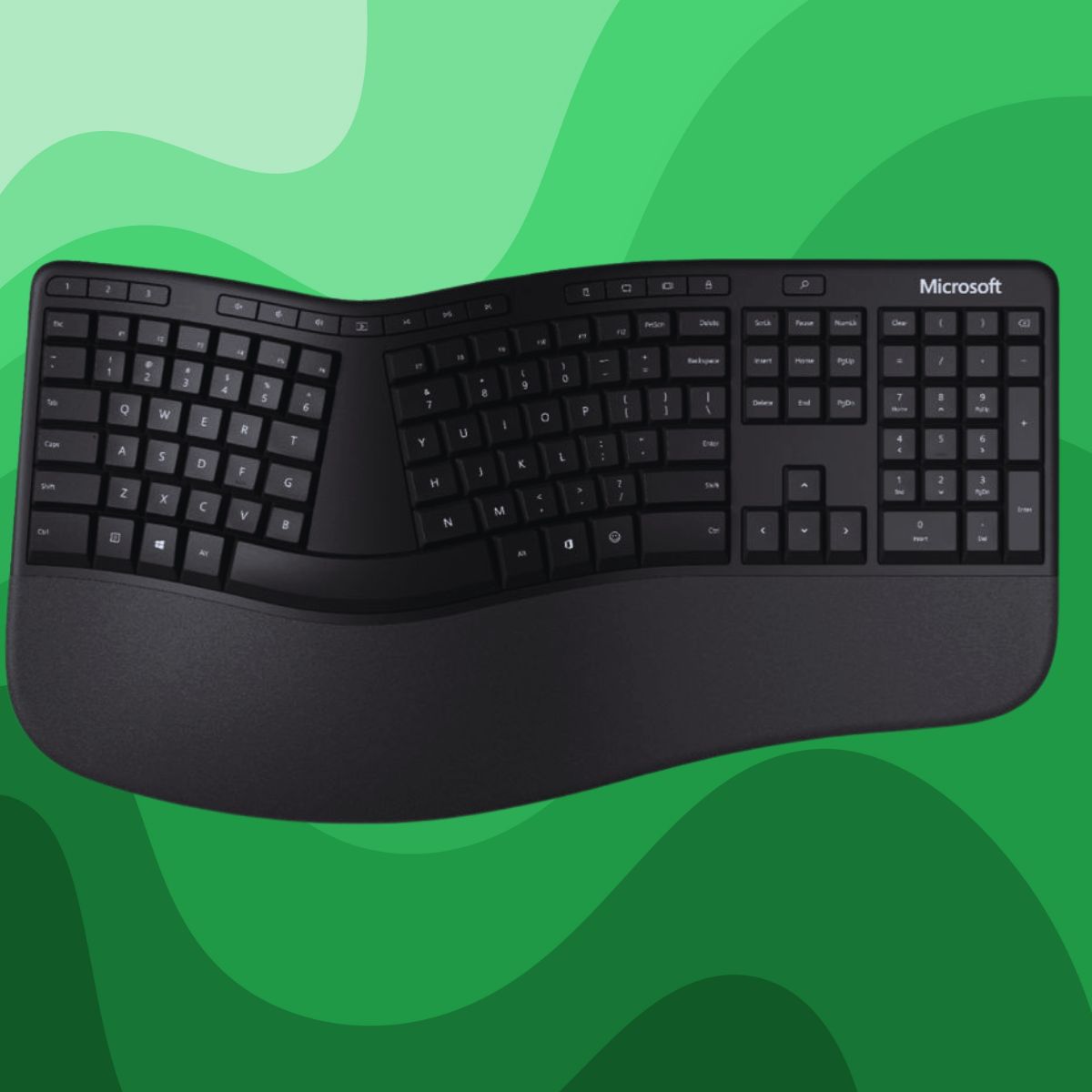 Better ergonomics on the keyboard is one of laptop accessories