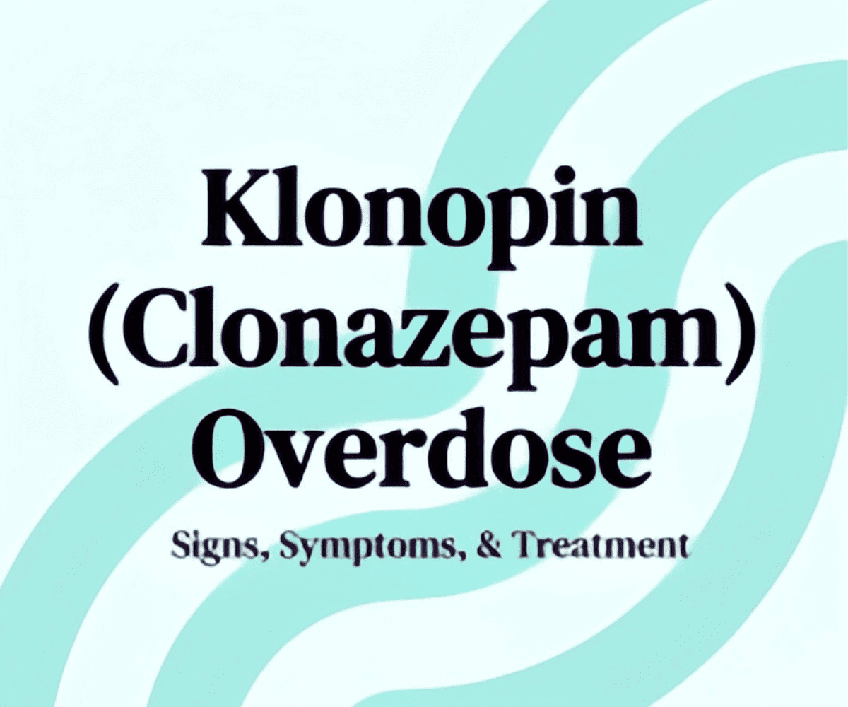 klonopin overdose