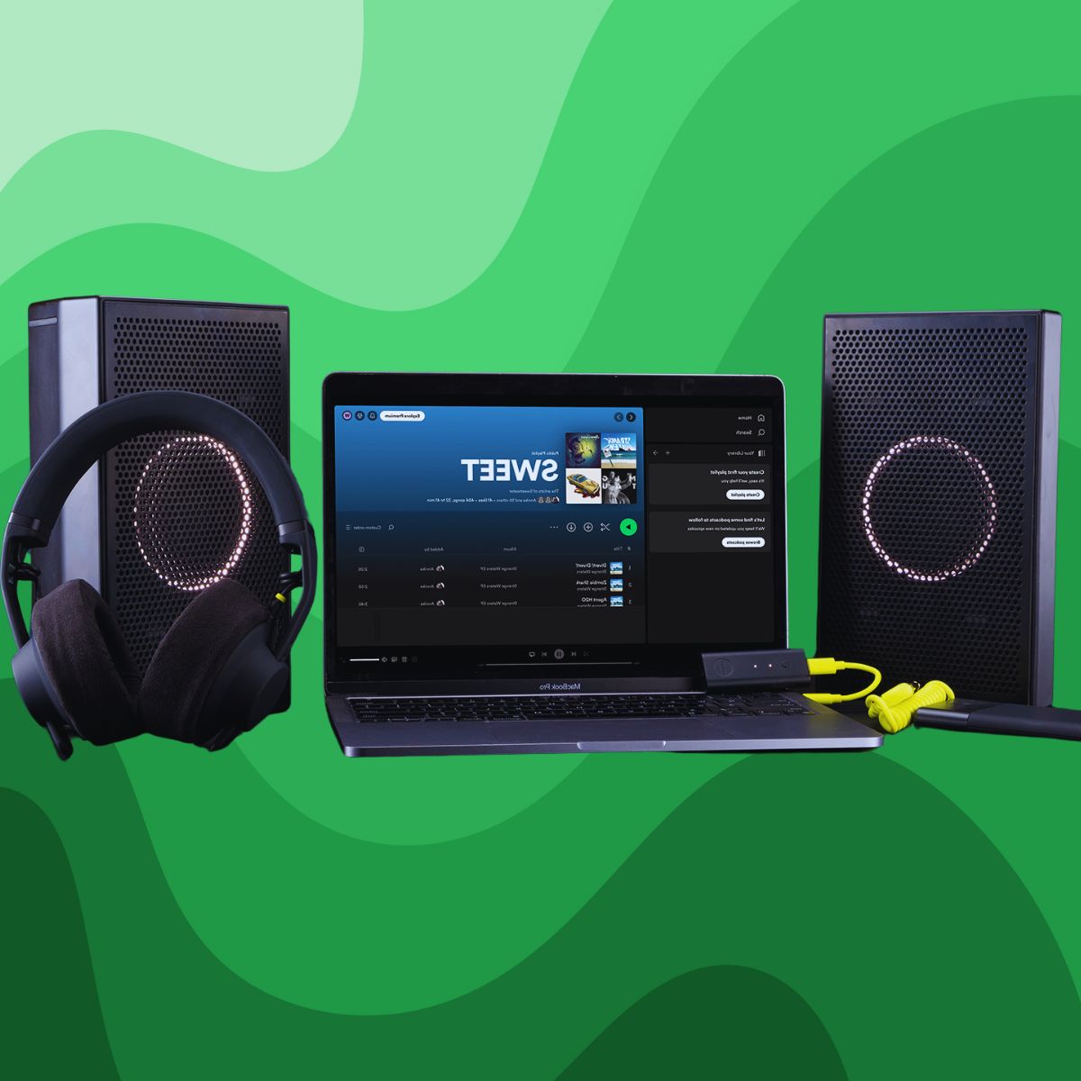 With headphones and speakers, you can get an immersive sound experience.