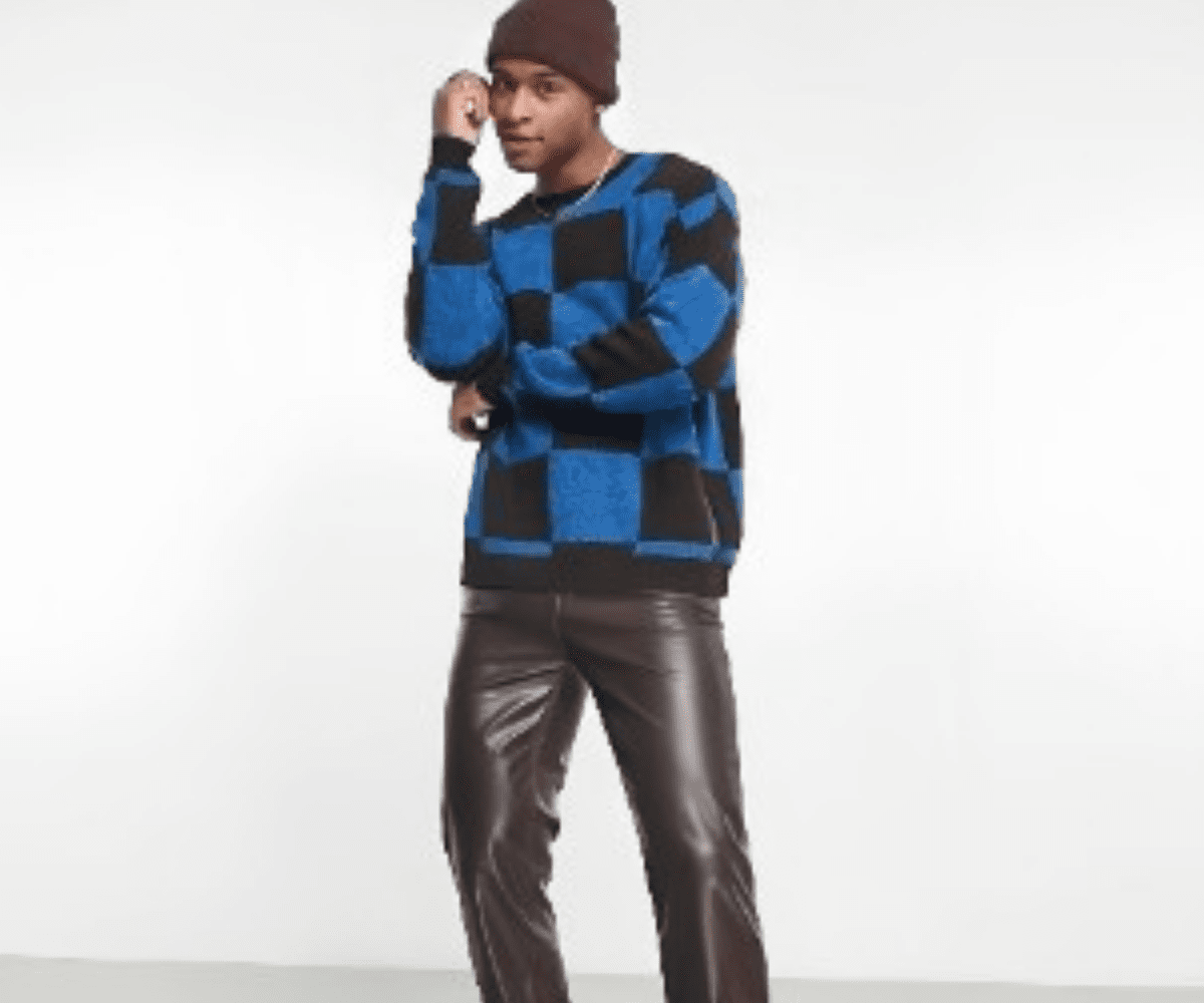 men leather pants