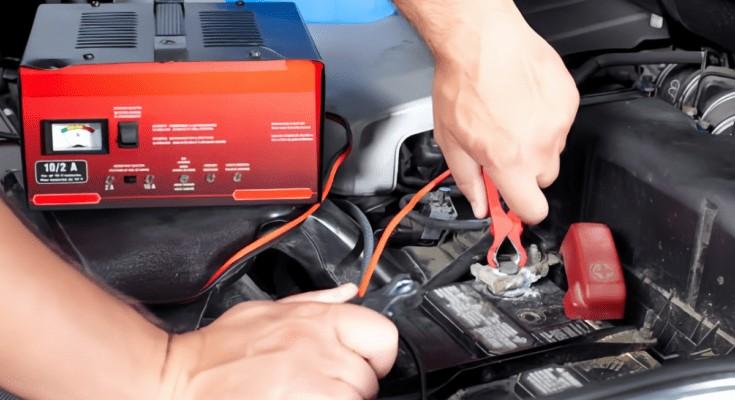 Automotive battery charger