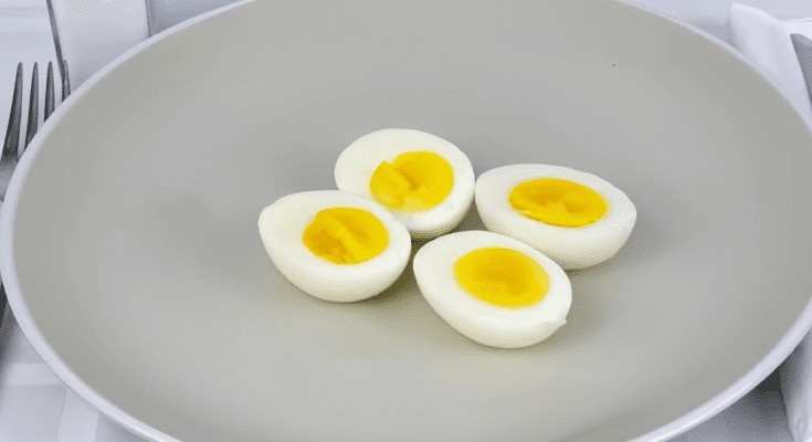 calories in 2 boiled eggs