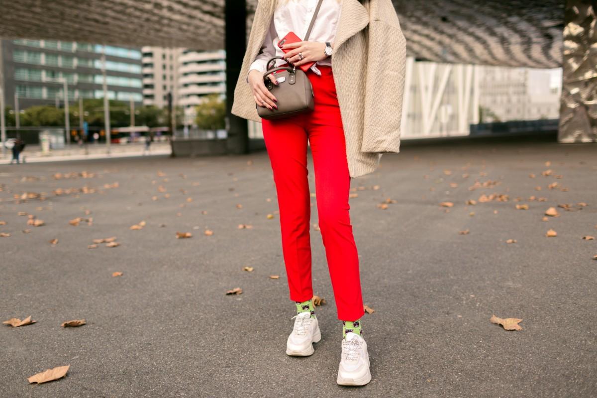 Wear Red Pants as a New Trend Setter 